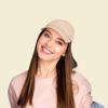 imageDALIX Smile Baseball Cap Smiling Face Happy Dad Hat Men Women TeensKhaki
