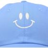 imageDALIX Smile Baseball Cap Smiling Face Happy Dad Hat Men Women TeensLight Blue