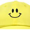imageDALIX Smile Baseball Cap Smiling Face Happy Dad Hat Men Women TeensMinion Yellow