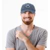 imageDALIX Smile Baseball Cap Smiling Face Happy Dad Hat Men Women TeensNavy Blue Vintage