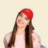 imageDALIX Smile Baseball Cap Smiling Face Happy Dad Hat Men Women TeensRed