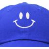 imageDALIX Smile Baseball Cap Smiling Face Happy Dad Hat Men Women TeensRoyal Blue