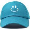 imageDALIX Smile Baseball Cap Smiling Face Happy Dad Hat Men Women TeensTeal