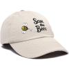 imageDALIX Save The Bees Baseball Cap Dad Hat Embroidered Women GirlsBeige