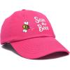 imageDALIX Save The Bees Baseball Cap Dad Hat Embroidered Women GirlsHot Pink