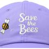 imageDALIX Save The Bees Baseball Cap Dad Hat Embroidered Women GirlsLavender