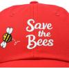imageDALIX Save The Bees Baseball Cap Dad Hat Embroidered Women GirlsRed