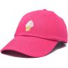 imageDALIX Soft Serve Ice Cream Hat Cotton Baseball CapHot Pink