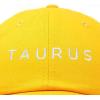 imageDALIX Taurus Dad Hat Embroidered Zodiac Astrology Cotton Baseball CapGold