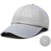 imageDALIX Taurus Dad Hat Embroidered Zodiac Astrology Cotton Baseball CapGray