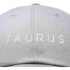 imageDALIX Taurus Dad Hat Embroidered Zodiac Astrology Cotton Baseball CapGray