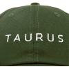 imageDALIX Taurus Dad Hat Embroidered Zodiac Astrology Cotton Baseball CapOlive