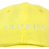 imageDALIX Taurus Dad Hat Embroidered Zodiac Astrology Cotton Baseball CapYellow