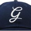 imageDALIX Initial Hat Letter G Womens Baseball Cap Monogram Cursive EmbroiderNavy Blue