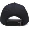 imageDALIX Initial Hat Letter H Womens Baseball Cap Monogram Cursive EmbroiderBlack