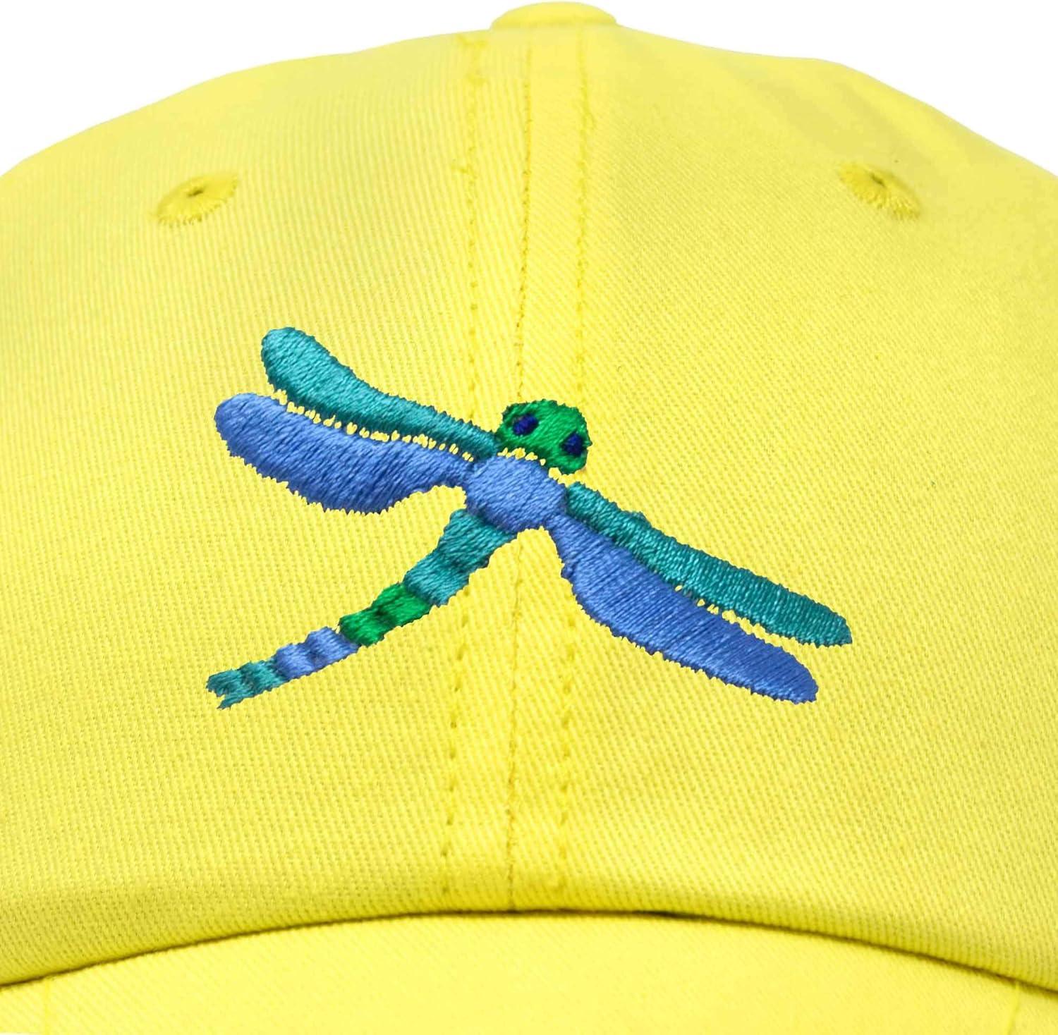 imageDALIX Dragonfly Womens Baseball Cap Fashion HatMinion Yellow