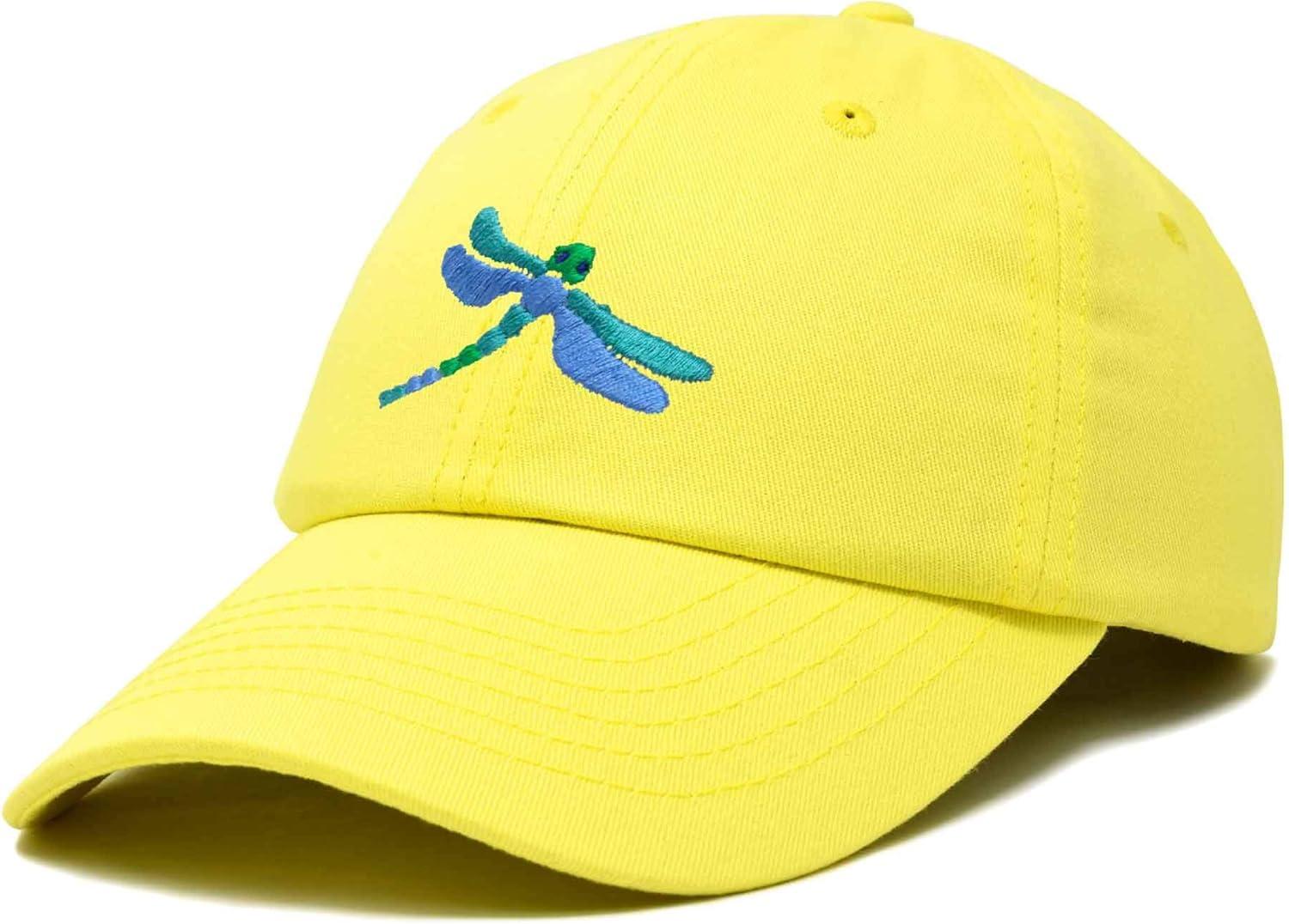imageDALIX Dragonfly Womens Baseball Cap Fashion HatMinion Yellow