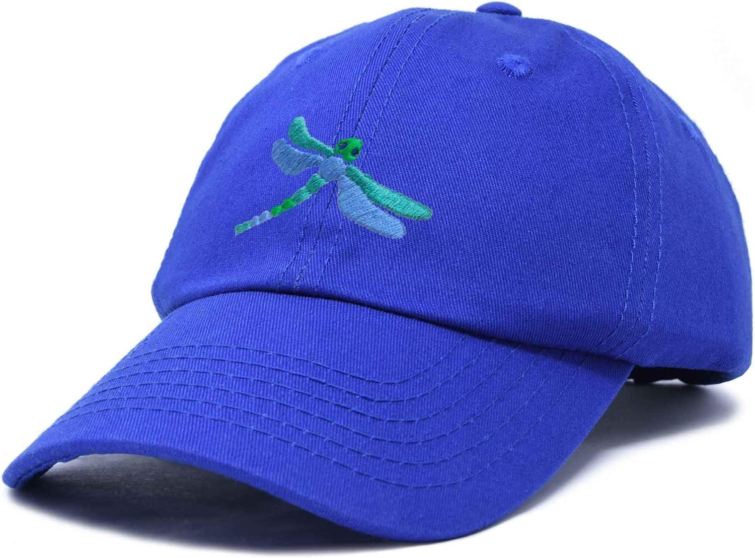 imageDALIX Dragonfly Womens Baseball Cap Fashion HatRoyal Blue