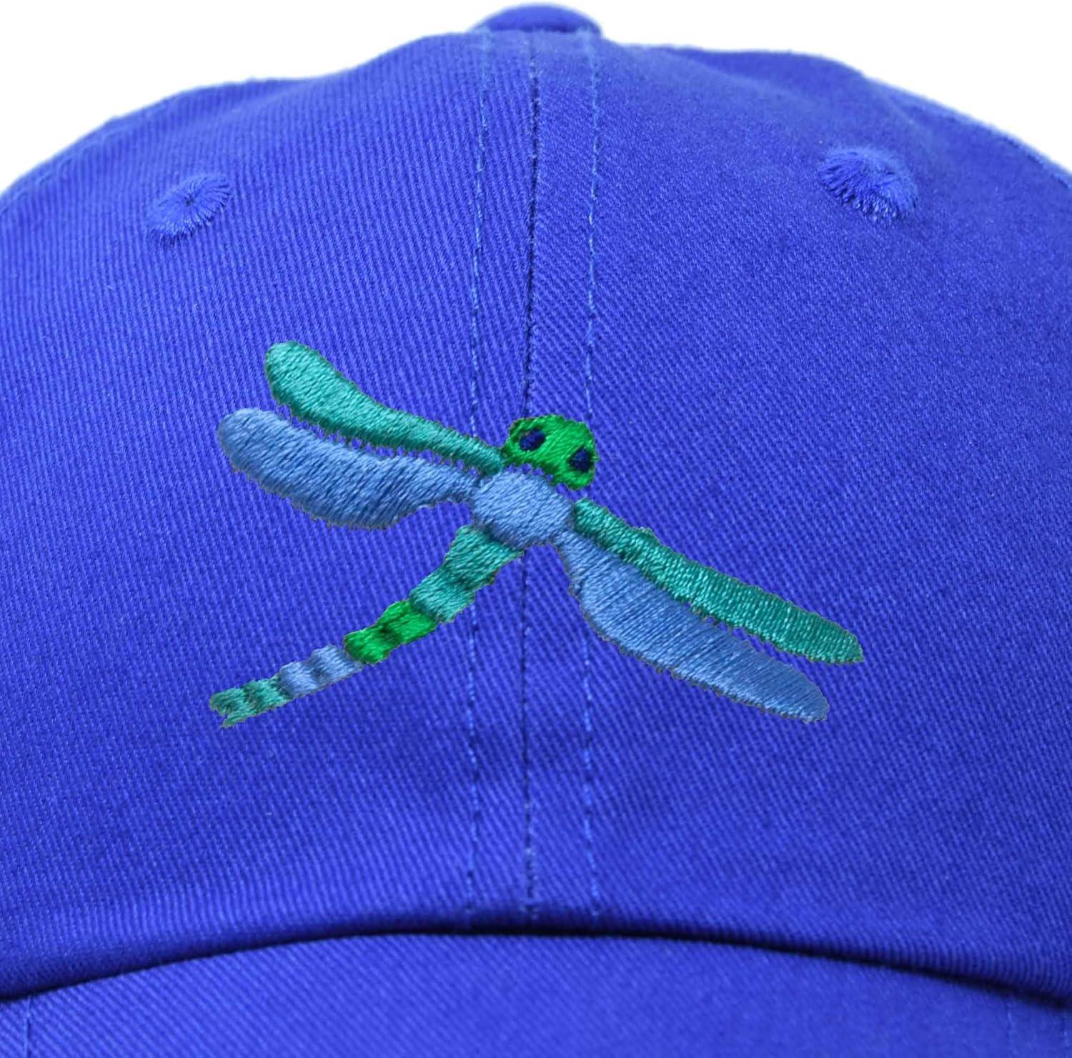 imageDALIX Dragonfly Womens Baseball Cap Fashion HatRoyal Blue
