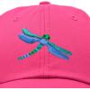 imageDALIX Dragonfly Womens Baseball Cap Fashion HatHot Pink