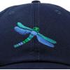imageDALIX Dragonfly Womens Baseball Cap Fashion HatNavy Blue