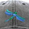 imageDALIX Dragonfly Womens Baseball Cap Fashion HatWashed Black