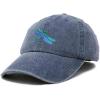 imageDALIX Dragonfly Womens Baseball Cap Fashion HatWashed Navy Blue