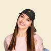 imageDALIX Giraffe Embroidered Dad Hat Cotton Baseball Cap WomenBlack