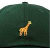 imageDALIX Giraffe Embroidered Dad Hat Cotton Baseball Cap WomenDark Green