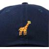 imageDALIX Giraffe Embroidered Dad Hat Cotton Baseball Cap WomenNavy Blue