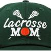 imageDALIX Lacrosse Mom Hat Womens Baseball Caps Unstructured Dad HatsDark Green