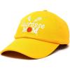 imageDALIX Lacrosse Mom Hat Womens Baseball Caps Unstructured Dad HatsGold