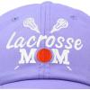 imageDALIX Lacrosse Mom Hat Womens Baseball Caps Unstructured Dad HatsLavender