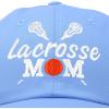 imageDALIX Lacrosse Mom Hat Womens Baseball Caps Unstructured Dad HatsLight Blue