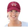 imageDALIX Lacrosse Mom Hat Womens Baseball Caps Unstructured Dad HatsMaroon