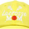 imageDALIX Lacrosse Mom Hat Womens Baseball Caps Unstructured Dad HatsMinion Yellow