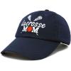 imageDALIX Lacrosse Mom Hat Womens Baseball Caps Unstructured Dad HatsNavy Blue