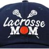 imageDALIX Lacrosse Mom Hat Womens Baseball Caps Unstructured Dad HatsNavy Blue