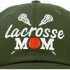 imageDALIX Lacrosse Mom Hat Womens Baseball Caps Unstructured Dad HatsOlive