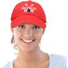 imageDALIX Lacrosse Mom Hat Womens Baseball Caps Unstructured Dad HatsRed