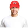 imageDALIX Lacrosse Mom Hat Womens Baseball Caps Unstructured Dad HatsRed