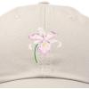imageDALIX Orchid Hat Womens Floral Baseball CapBeige