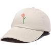 imageDALIX Tulip Hat Womens Floral Collection Baseball CapBeige