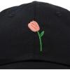 imageDALIX Tulip Hat Womens Floral Collection Baseball CapBlack