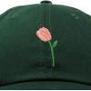 imageDALIX Tulip Hat Womens Floral Collection Baseball CapDark Green