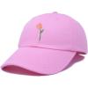 imageDALIX Tulip Hat Womens Floral Collection Baseball CapLight Pink