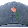 imageDALIX Tulip Hat Womens Floral Collection Baseball CapNavy Blue Vintage