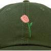 imageDALIX Tulip Hat Womens Floral Collection Baseball CapOlive