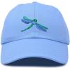 imageDALIX Dragonfly Womens Baseball Cap Fashion HatLight Blue