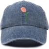 imageDALIX Tulip Hat Womens Floral Collection Baseball CapNavy Blue Vintage